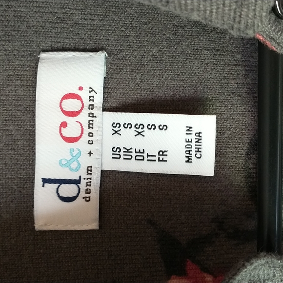 Women's d & co.  Xs  brown red - Picture 7 of 9